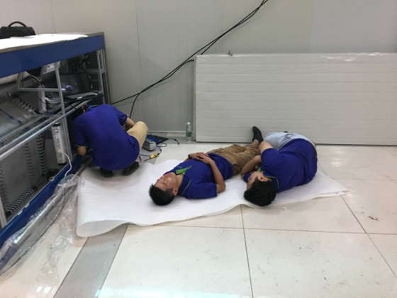 抢修遭台风重创的九洲港口岸，米乐(中国)mile·官方网页版,义不容辞！